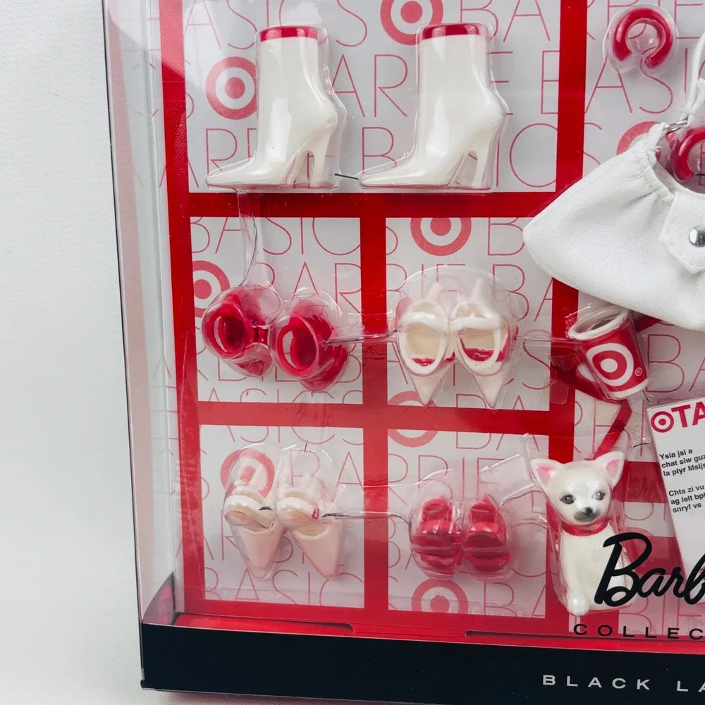 Barbie Basics Look No 01 Collection Red Target Accessory Pack Black Label V0337
